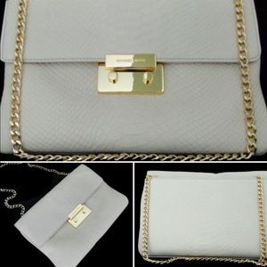 Michael kors clutch beige